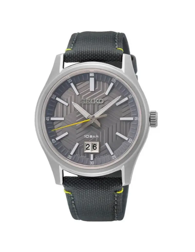 Seiko Classic Gray Analog Unisex Watch Sur543p1p 1