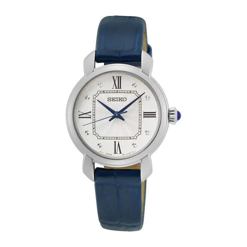 Seiko Classic Quartz Silver Dial Women's Watch Sur497p2 1