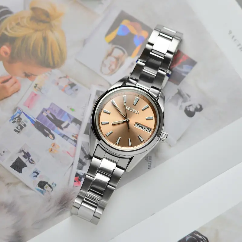 Seiko Classic Silver Stainless Steel Strap Women Watch Sur351p1p 2