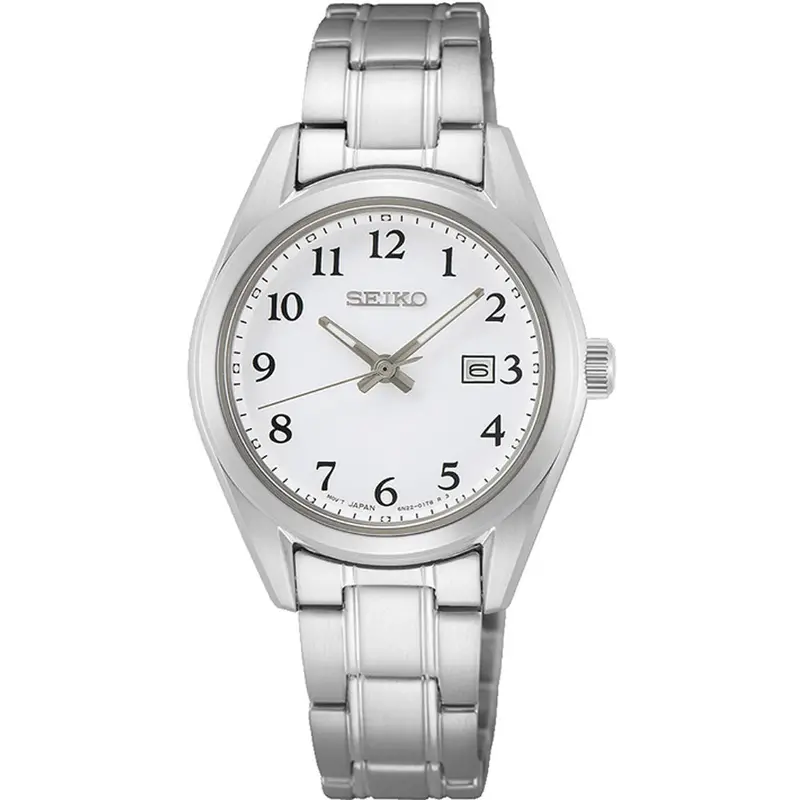 Seiko Classic Silver Stainless Steel Strap Women Watch Sur465p1p 1