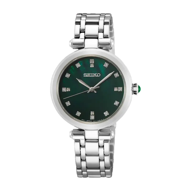 Seiko Classic Stainless Steel Strap Women Watch Srz535p1 1