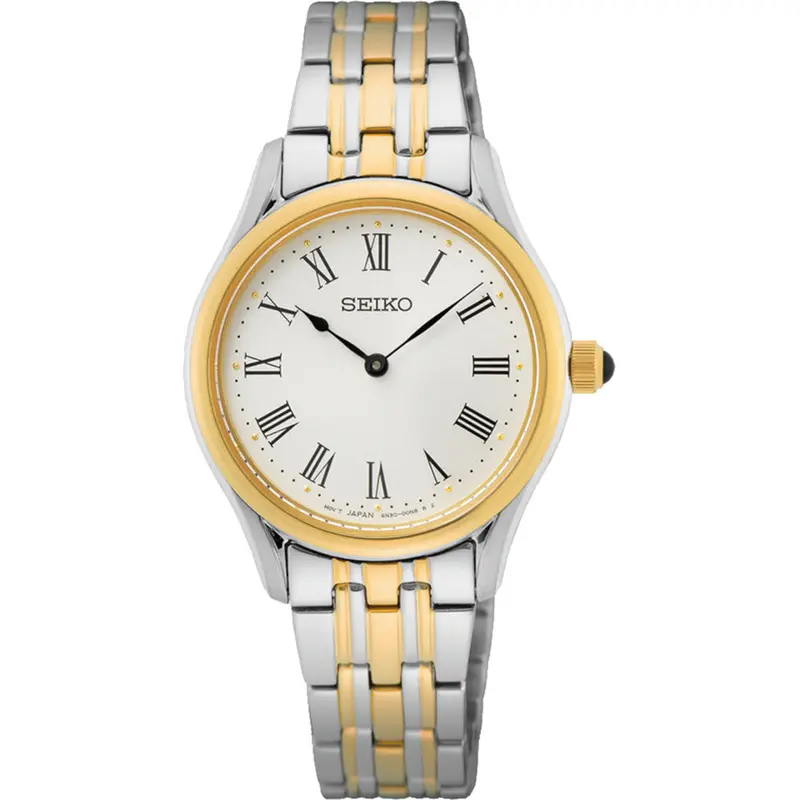 Seiko Classic Two-Tone Stainless Steel Strap Women Watch Swr070p1p 1