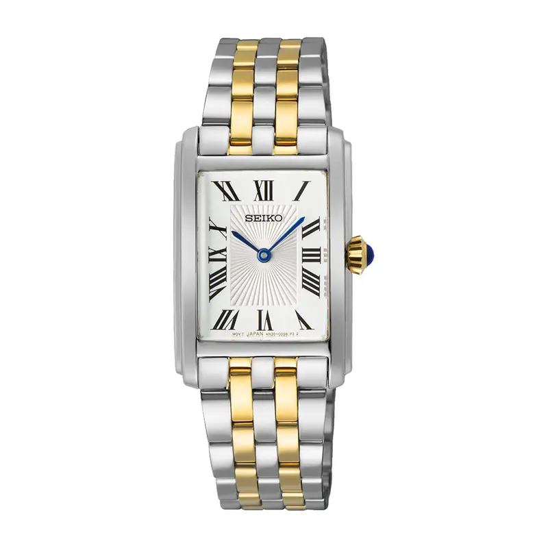 Seiko Classic Two-Tone Stainless Steel Strap Women Watch Swr087p1p 1