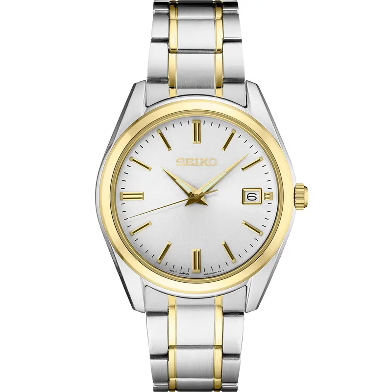 Seiko Classic Two-Toned Stainless Steel Strap Men Watch Sur312p1p 1