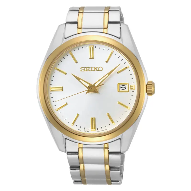 Seiko Classic Two-Toned Stainless Steel Strap Men Watch Sur312p1p 2