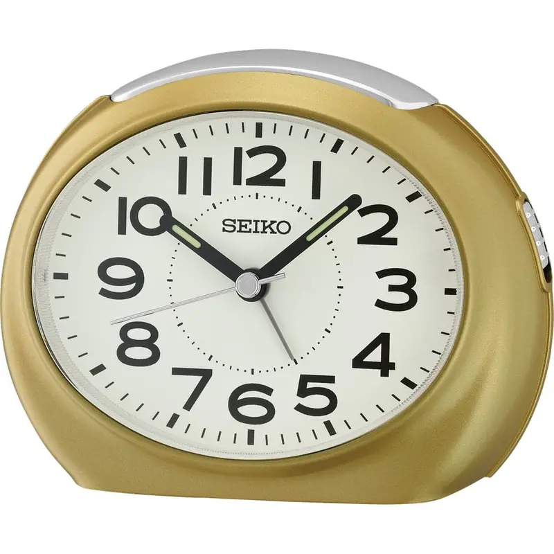 Seiko Clock Bedside Alarm Qhe193g 1