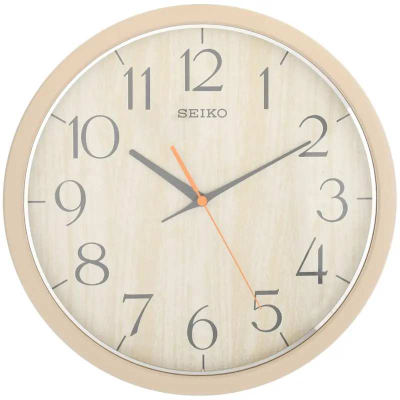Seiko Clock Brown Dial Qxa718ar 1