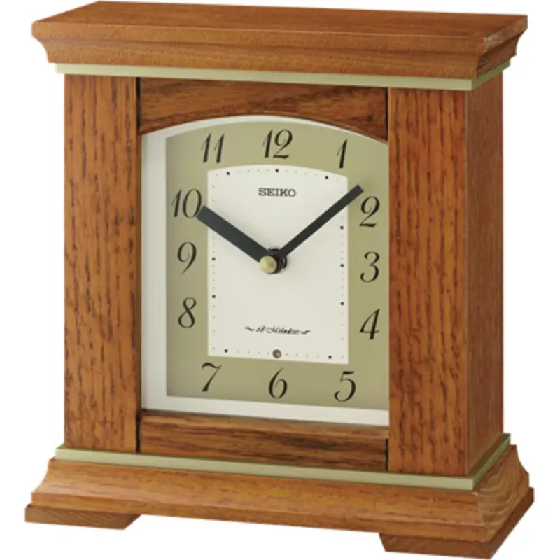 Seiko Clock Dual Melody Mantle Clock Qxw249b 1