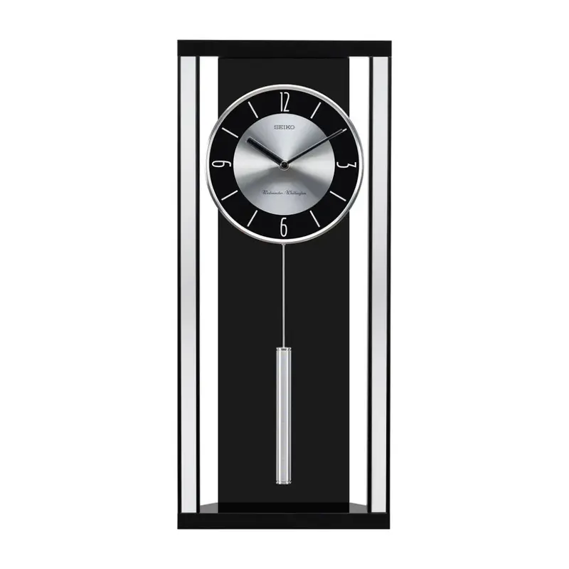 Seiko Clock Modern Pendulum Clock Qxh068k 1