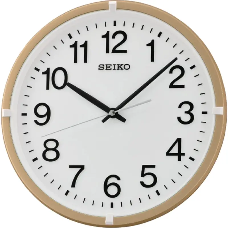 Seiko Clock Qxa652g Round Wall 1