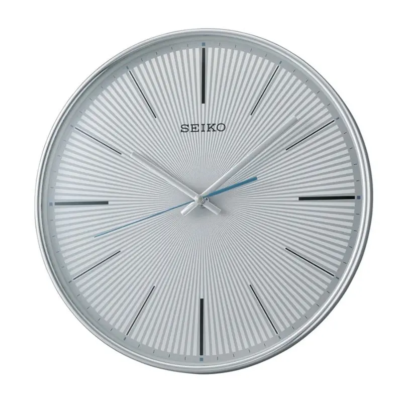 Seiko Clock Qxa733s Silver Wall Clock 1