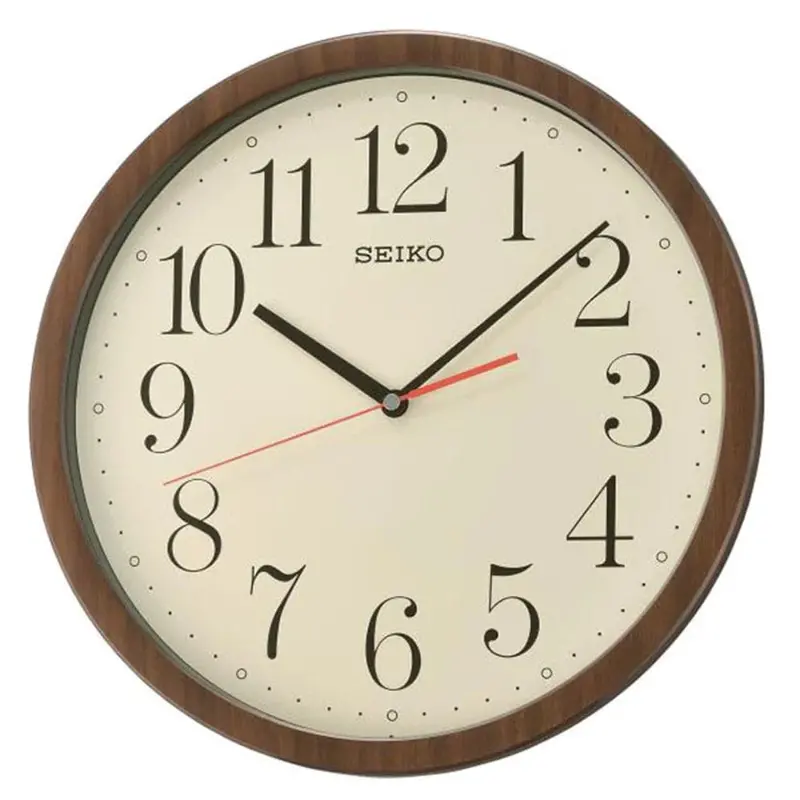 Seiko Clock Qxa737b Wood Wall Clock 1