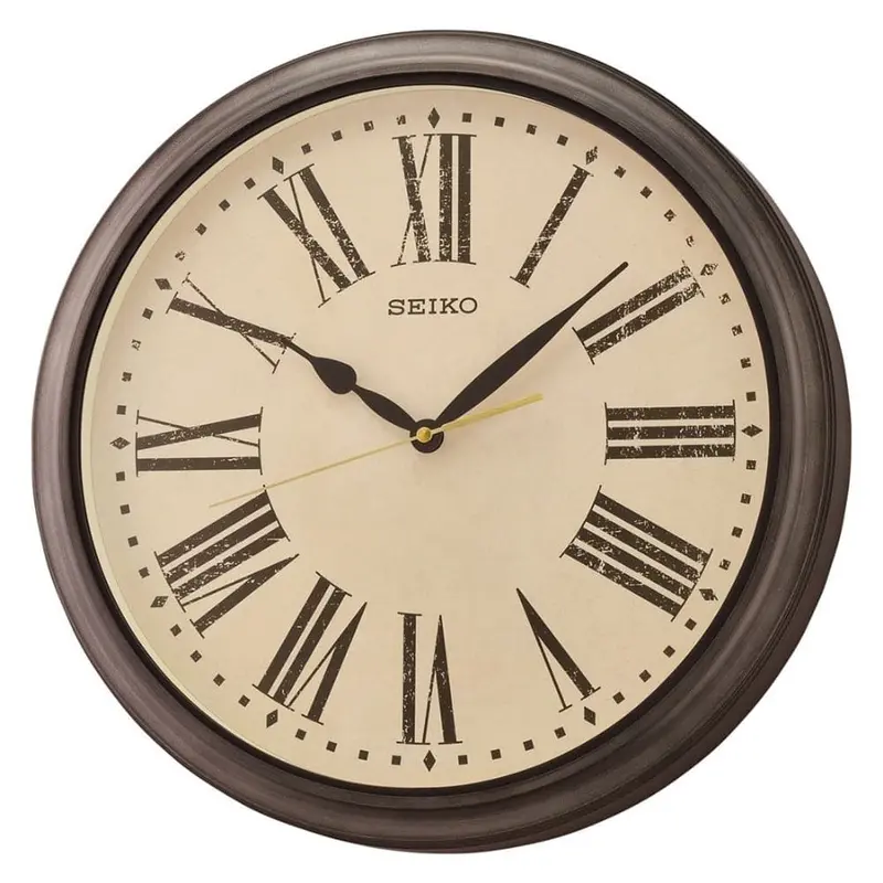 Seiko Clock Qxa771j Round Clock 1