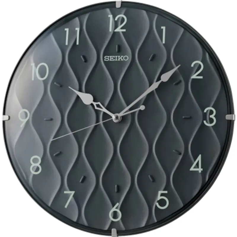 Seiko Clock Qxa794kl Black Wall Clock 1