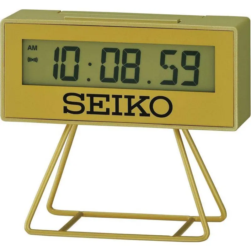 Seiko Clock Road Running Electronics Desk Clock Qhl062g 1