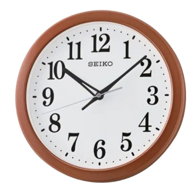 Seiko Clock Round Wall Clock Qha012b 1