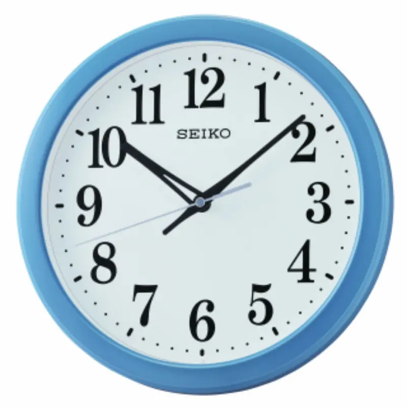 Seiko Clock Round Wall Clock Qha012l 1