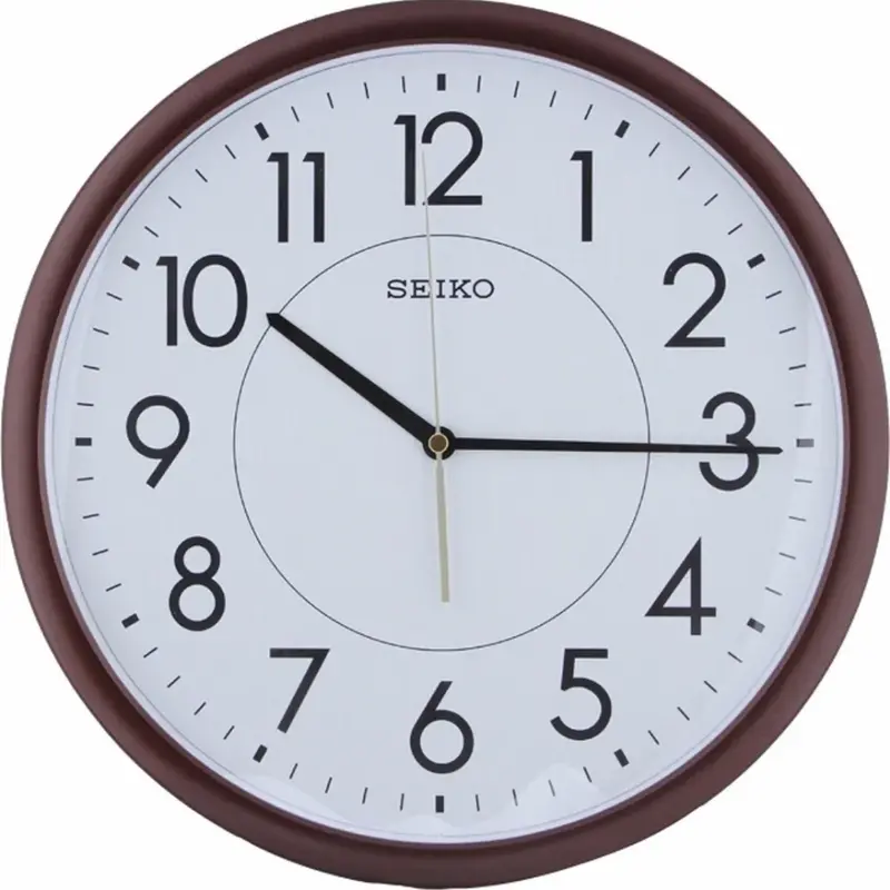 Seiko Clock White Dial Wall Clock Qxa629br 1