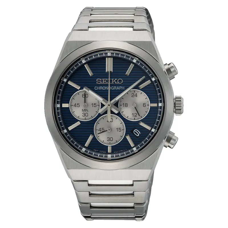 Seiko Conceptual Chronograph Blue Dial Stainless Steel Men's Watch Ssb453p1 1