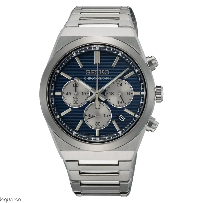 Seiko Conceptual Chronograph Blue Dial Stainless Steel Men's Watch Ssb453p1p 1