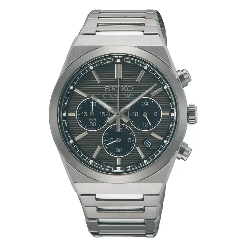 Seiko Conceptual Chronograph Dark Grey Dial Stainless Steel Men's Watch Ssb455p1p 1