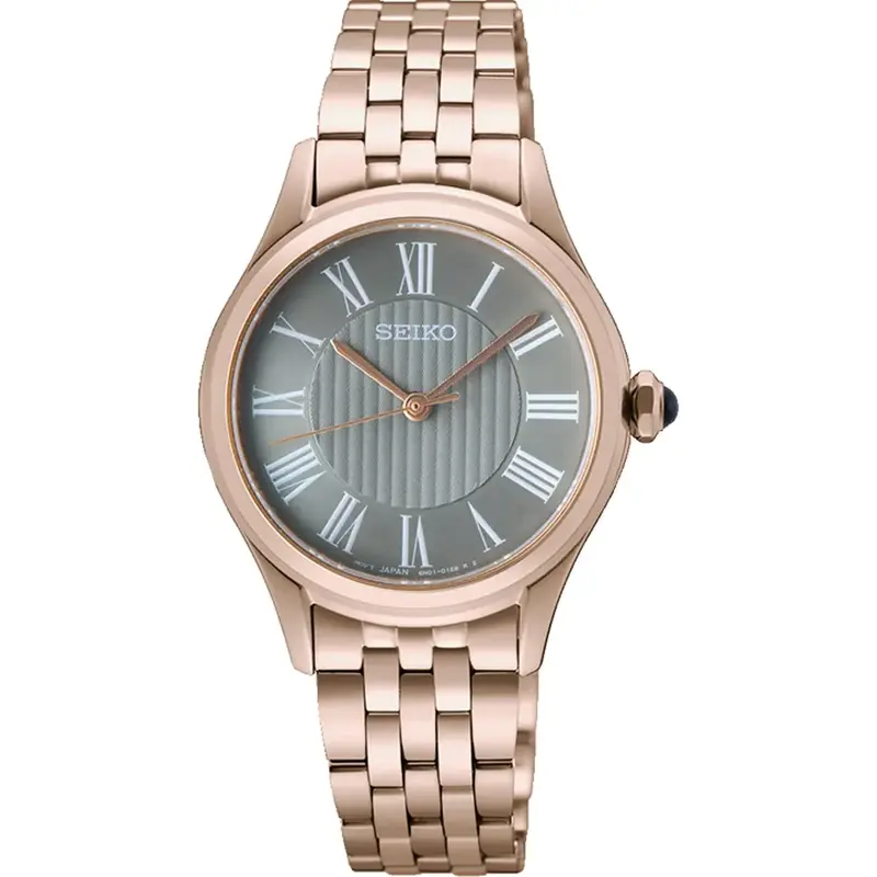 Seiko Conceptual Gray Dial Stainless Steel Strap Women's Watch - Sapphire Crystal | Sur614p1 1