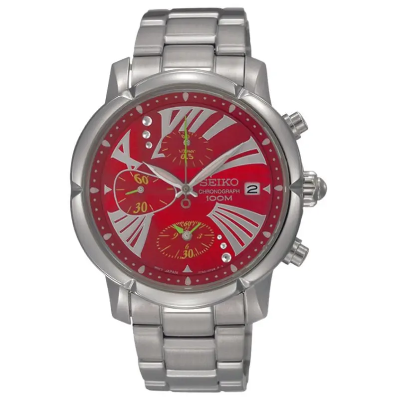 Seiko Criteria Sndy05p1 Chronograph Stainless Steel Women's Watch 1