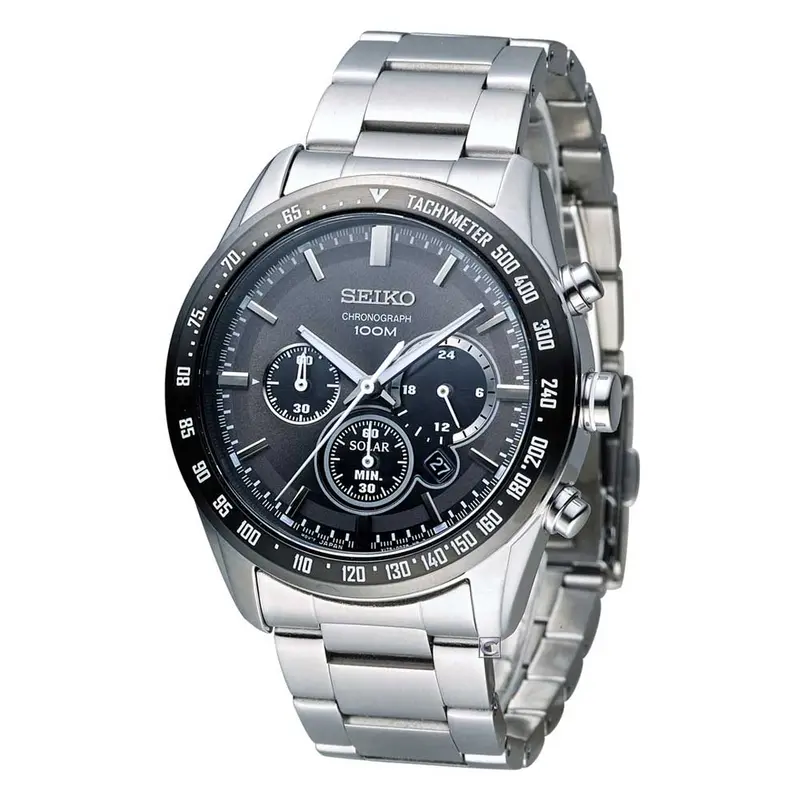 Seiko Criteria Ssc467p1 Solar Men's Watch 1