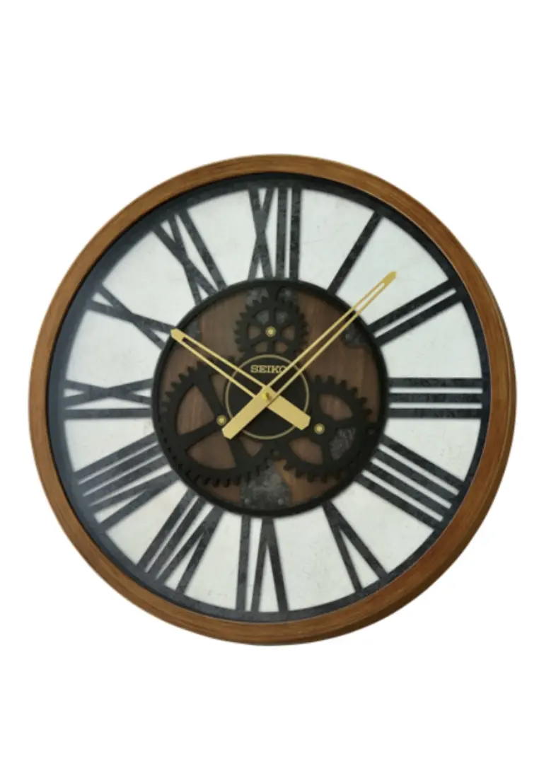Seiko Decorator Brown Clock Qxa826-B 1
