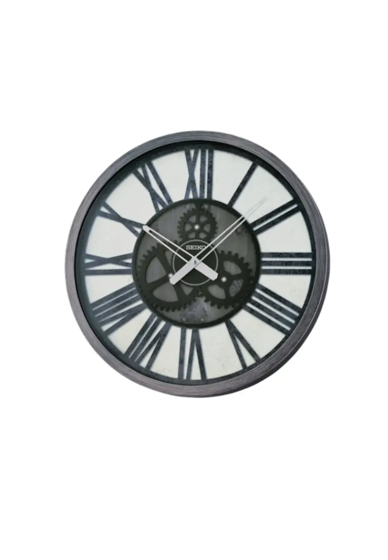 Seiko Decorator Grey Clock Qxa826-K 1