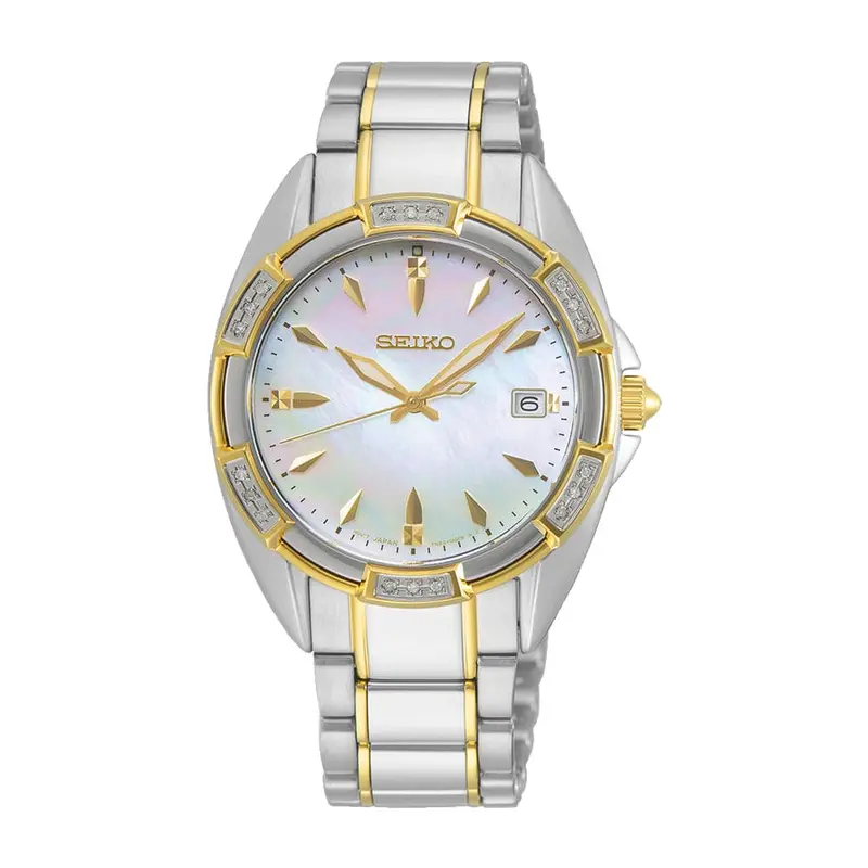 Seiko Diamond Collection Silver Stainless Steel Strap Women Watch Skk880p1 1
