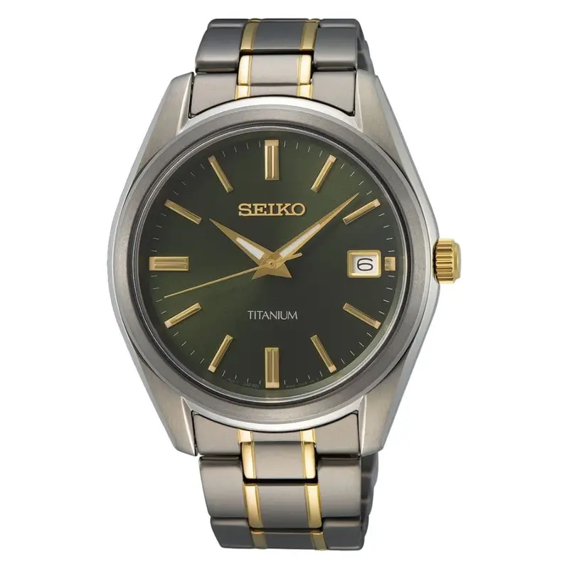 Seiko General Core Sur377p1 Titanium Men's Watch 1