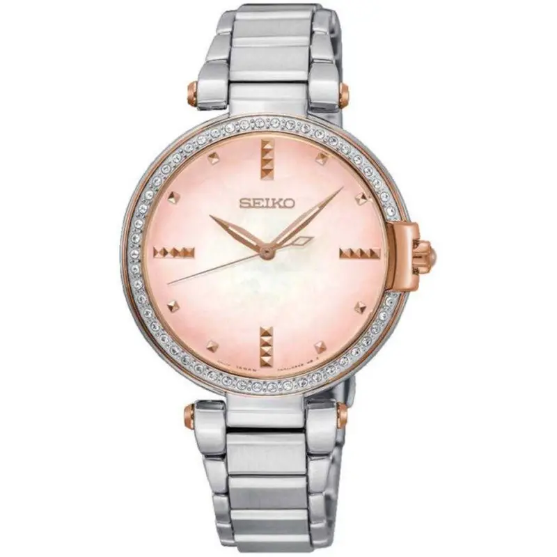 Seiko General Mallisto Srz514p1 Stainless Steel Women's Two Tone Watch 1