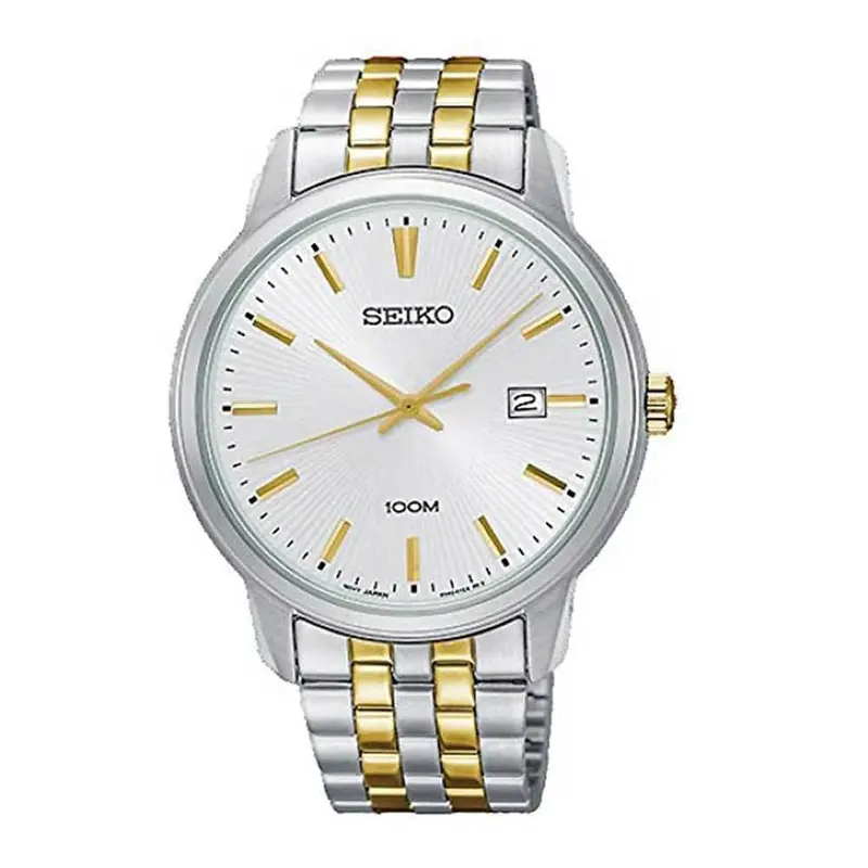 Seiko General Neo Classic Sur263p1p Two Tone Stainless Steel Men's Watch 1