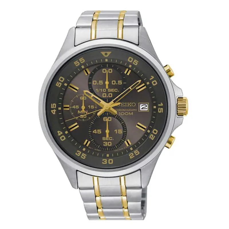 Seiko General Neo Sports Sks631p1 Chronograph Stainless Steel Men's Two Tone Watch 1