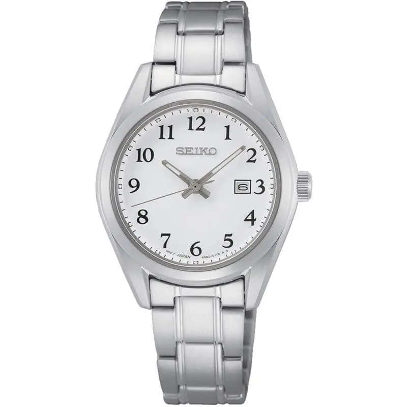 Seiko General Neo Sur465p1 Classic Silver Stainless Steel Women's Watch 1