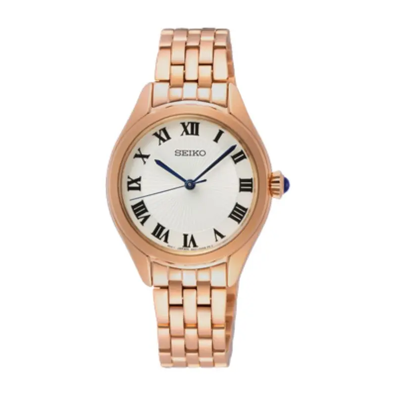 Seiko General Quartz Analog Rose Gold Women Watch Swr042p1 1