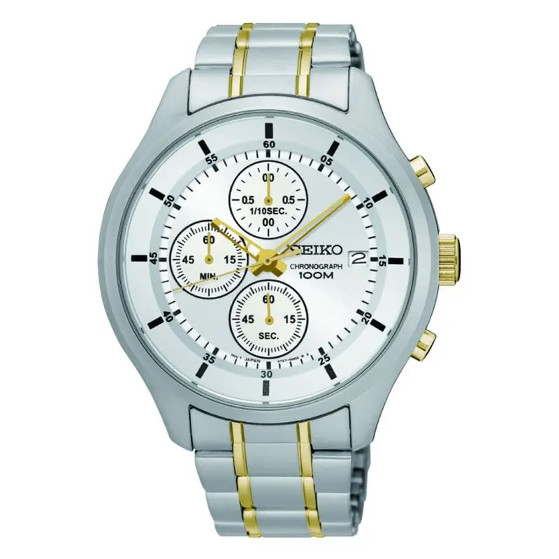 Seiko General Sks541p1 Sports Chronograph Stainless Steel Men's Watch 1