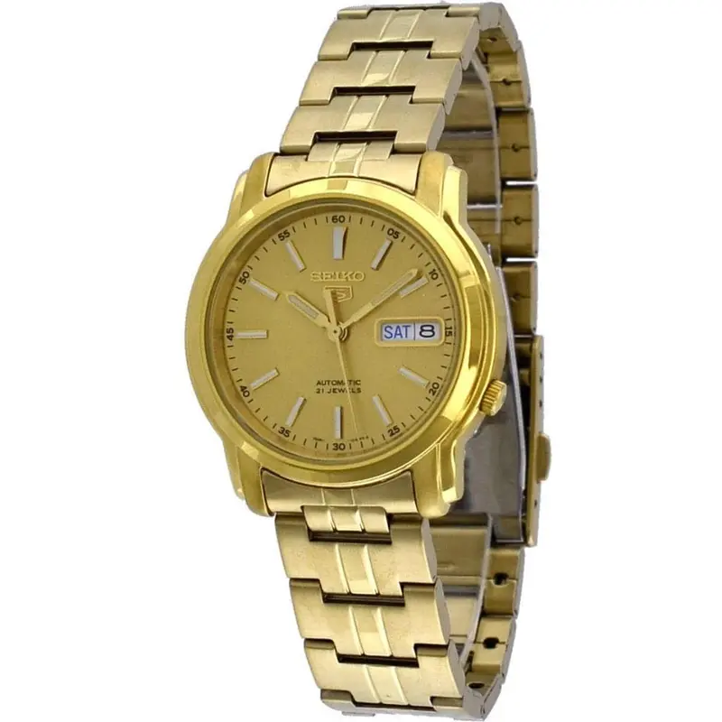 Seiko General Snkl86k1p Gold Stainless Steel Men's Watch 1