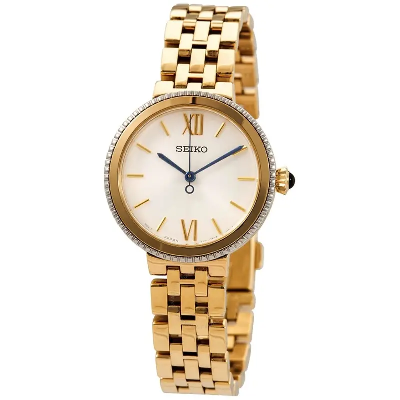 Seiko General Srz512p1 Gold Stainless Steel Women's Watch 2