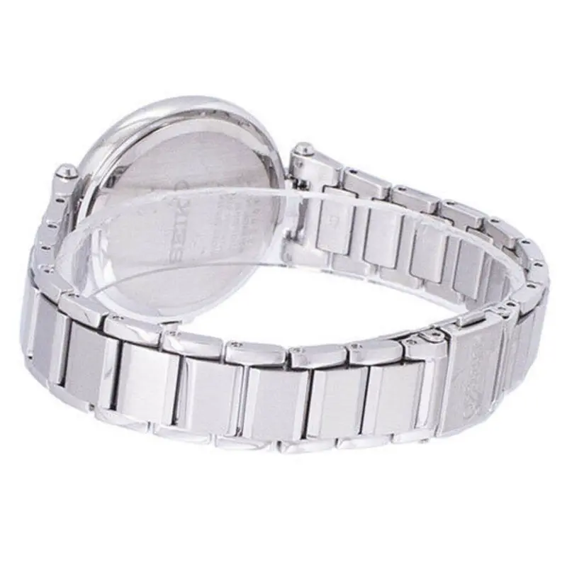 Seiko General Srz515p1 Diamond Accents Stainless Steel Women's Watch 2