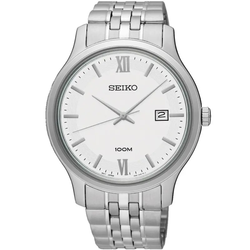 Seiko General Sur217p1 Analog Stainless Steel Men's Silver Watch 1