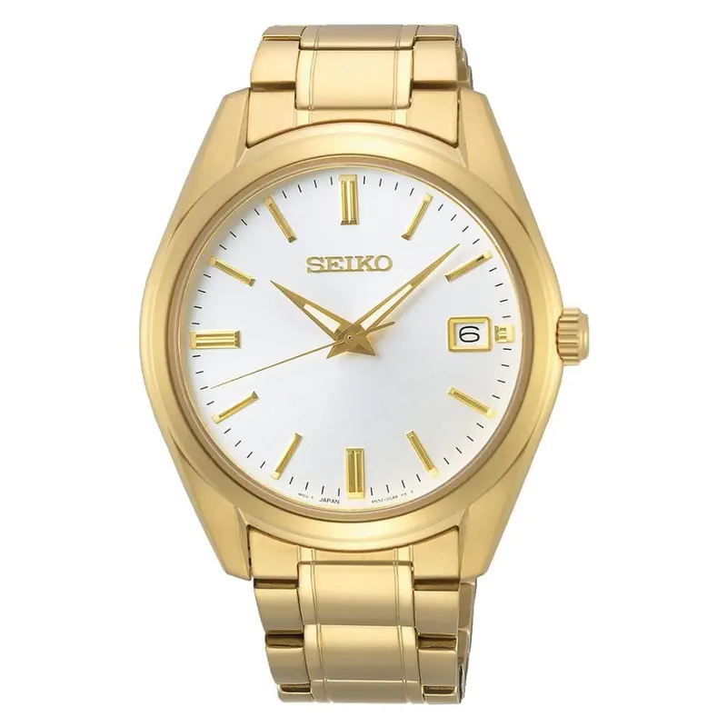 Seiko General Sur314p1 Gold Stainless Steel Men's Watch 1
