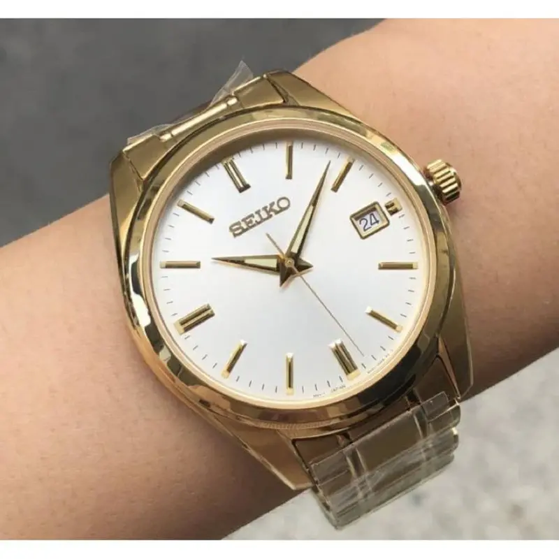 Seiko General Sur314p1 Gold Stainless Steel Men's Watch 2