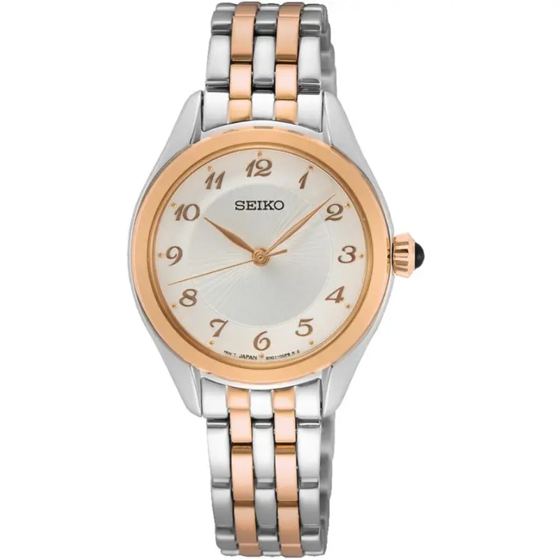 Seiko General Sur382p1 Two-Tone Stainless Steel Women Watch 1