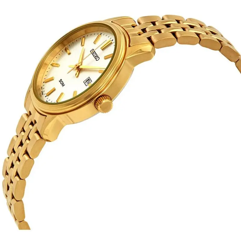 Seiko General Sur660p1p Gold Stainless Steel Women's Watch 2