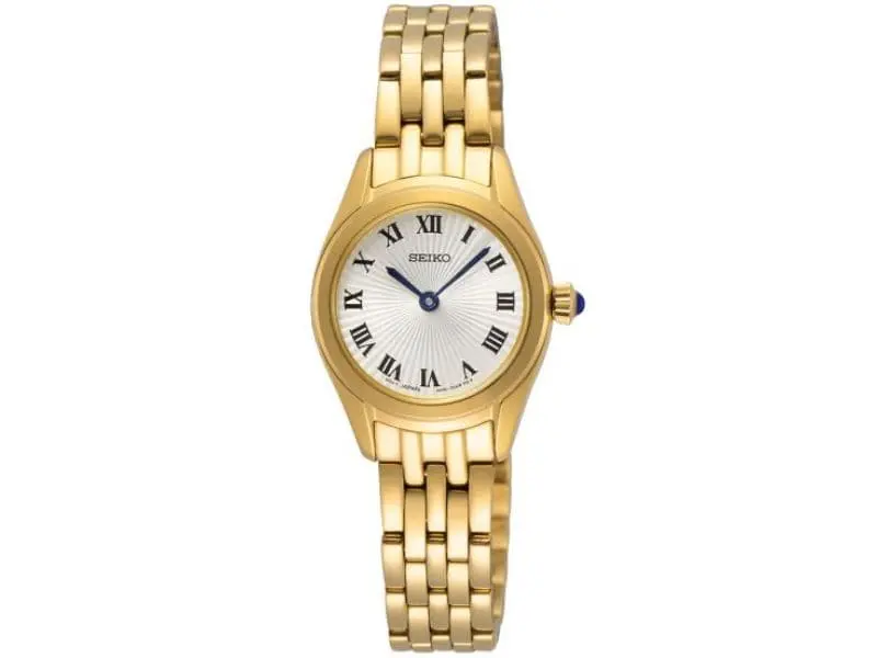 Seiko General Swr040p1 White Dial Gold Stainless Steel Women's Watch 1