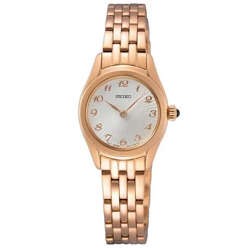 Seiko General Swr058p1 Rose Gold Stainless Steel Women's Watch 1