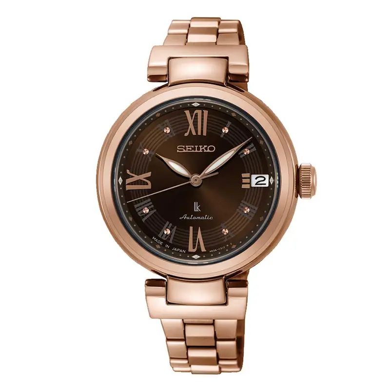 Seiko Lukia Srp846j1 Automatic Stainless Steel Women's Rose Gold Watch 1
