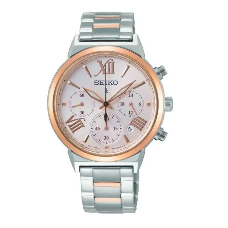 Seiko Lukia Srwz12p1 Chronograph Women's Watch 1